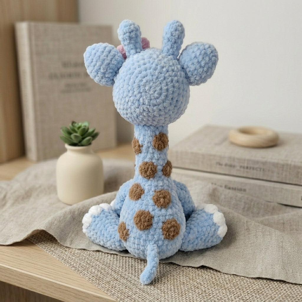 Giraffe Crochet Pattern, Sky Giraffe Crochet Pattern, Kawaii Plush Giraffe Amigurumi