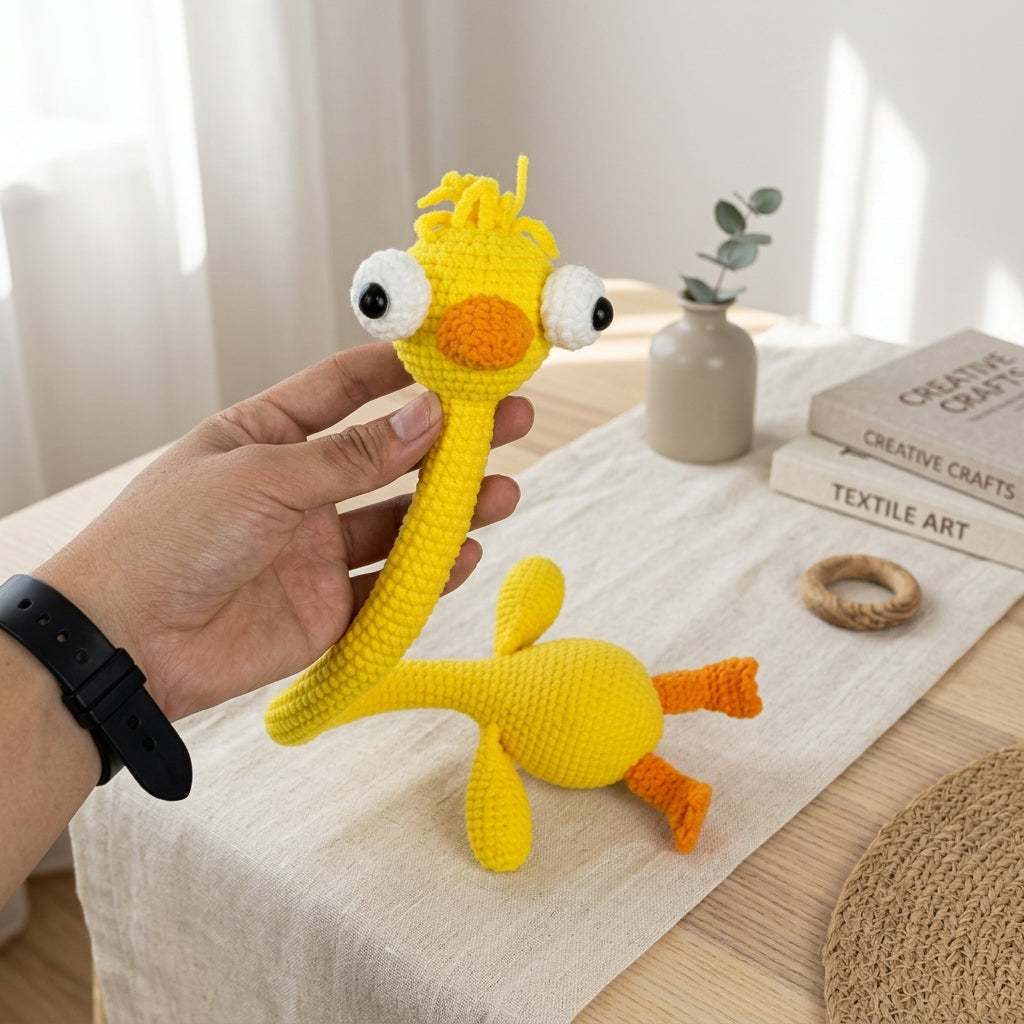 Long Neck Crochet Pattern, Funny Crochet Animal Bundle PDF Pattern, Long Neck Plush Amigurumi