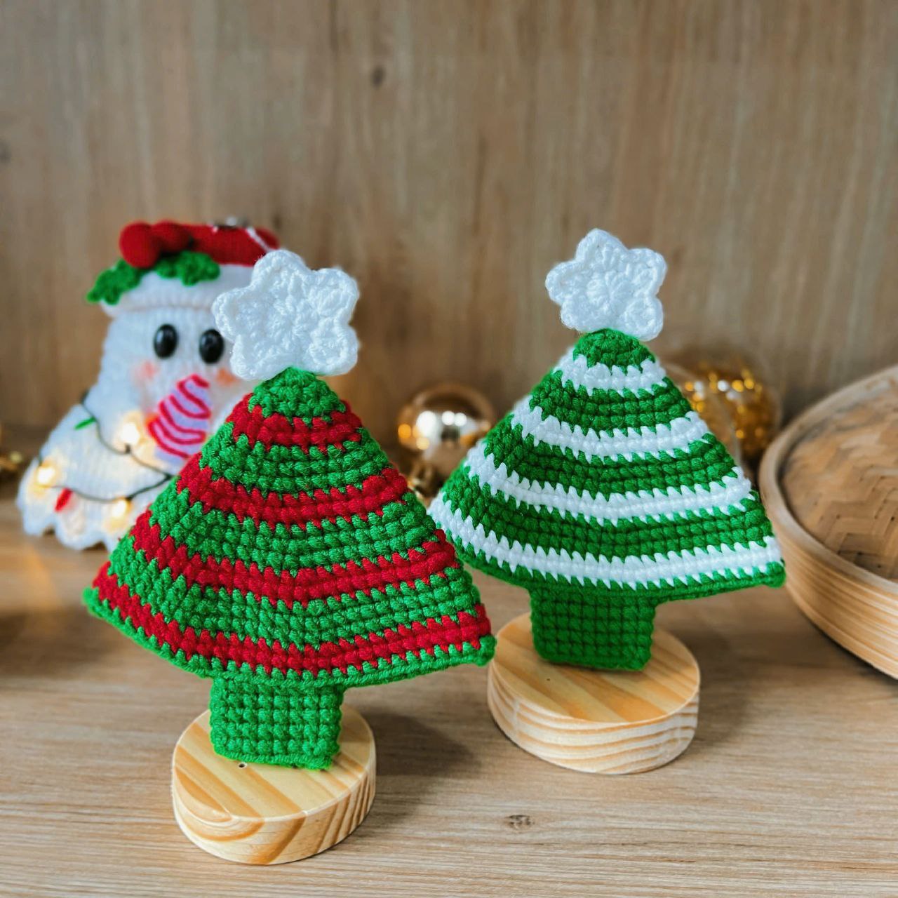 Christmas Tree Crochet Pattern PDF, Crochet Christmas Decor Pattern