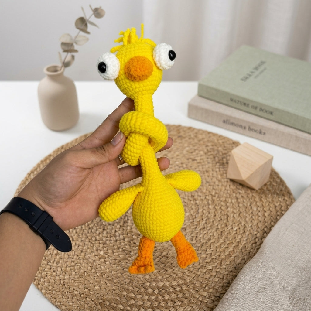 Long Neck Crochet Pattern, Funny Crochet Animal Bundle PDF Pattern, Long Neck Plush Amigurumi