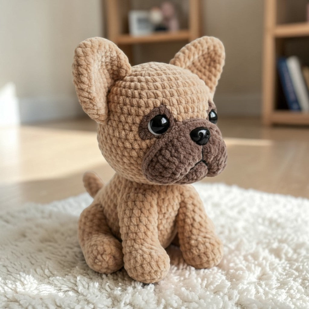 French Bulldog Crochet Pattern – Amigurumi Dog PDF Pattern