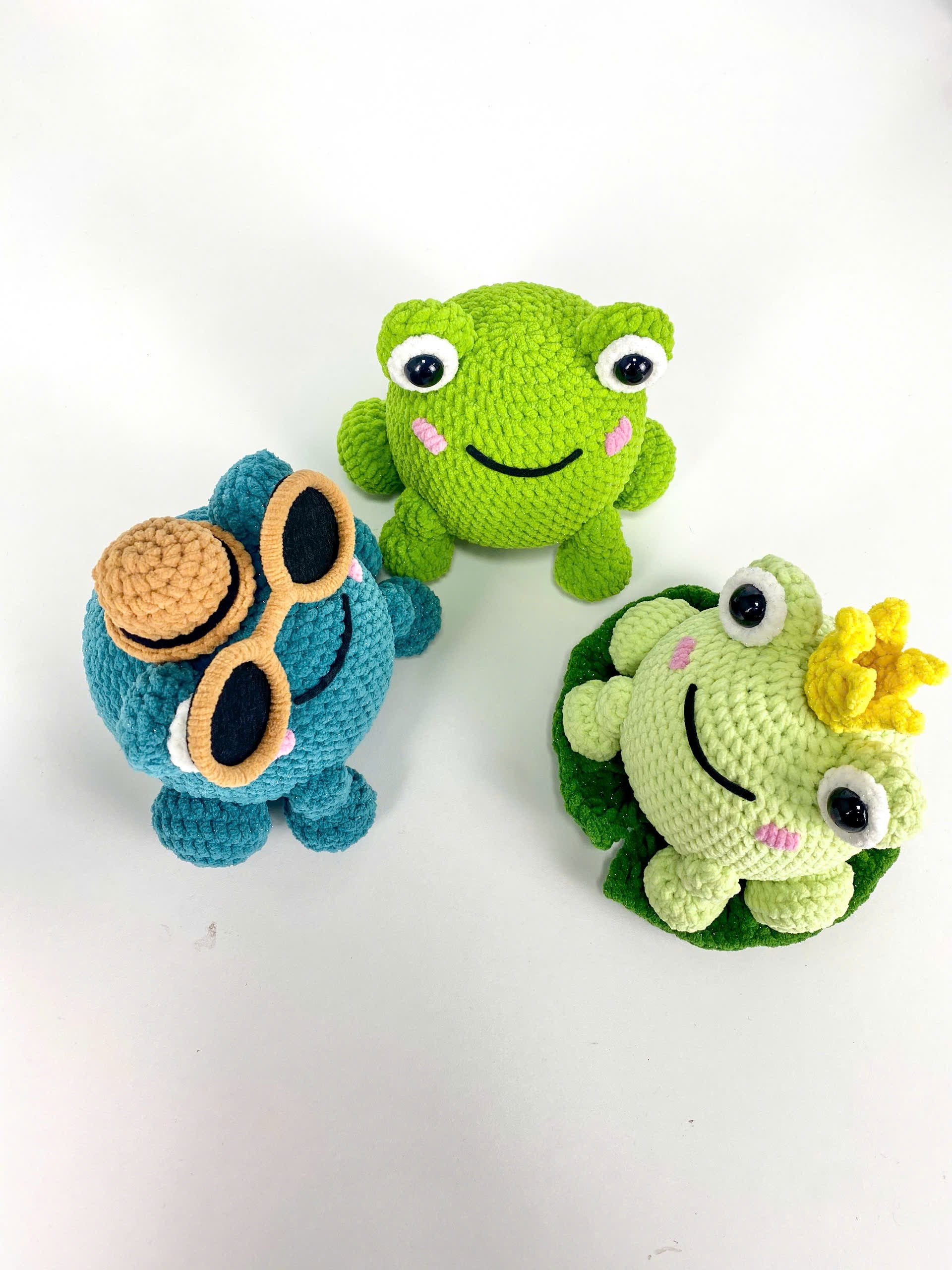 Crochet Frog Pattern Bundle: Amigurumi Plush Toys (PDF Digital Download)