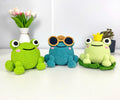 Crochet Frog Pattern Bundle: Amigurumi Plush Toys (PDF Digital Download)