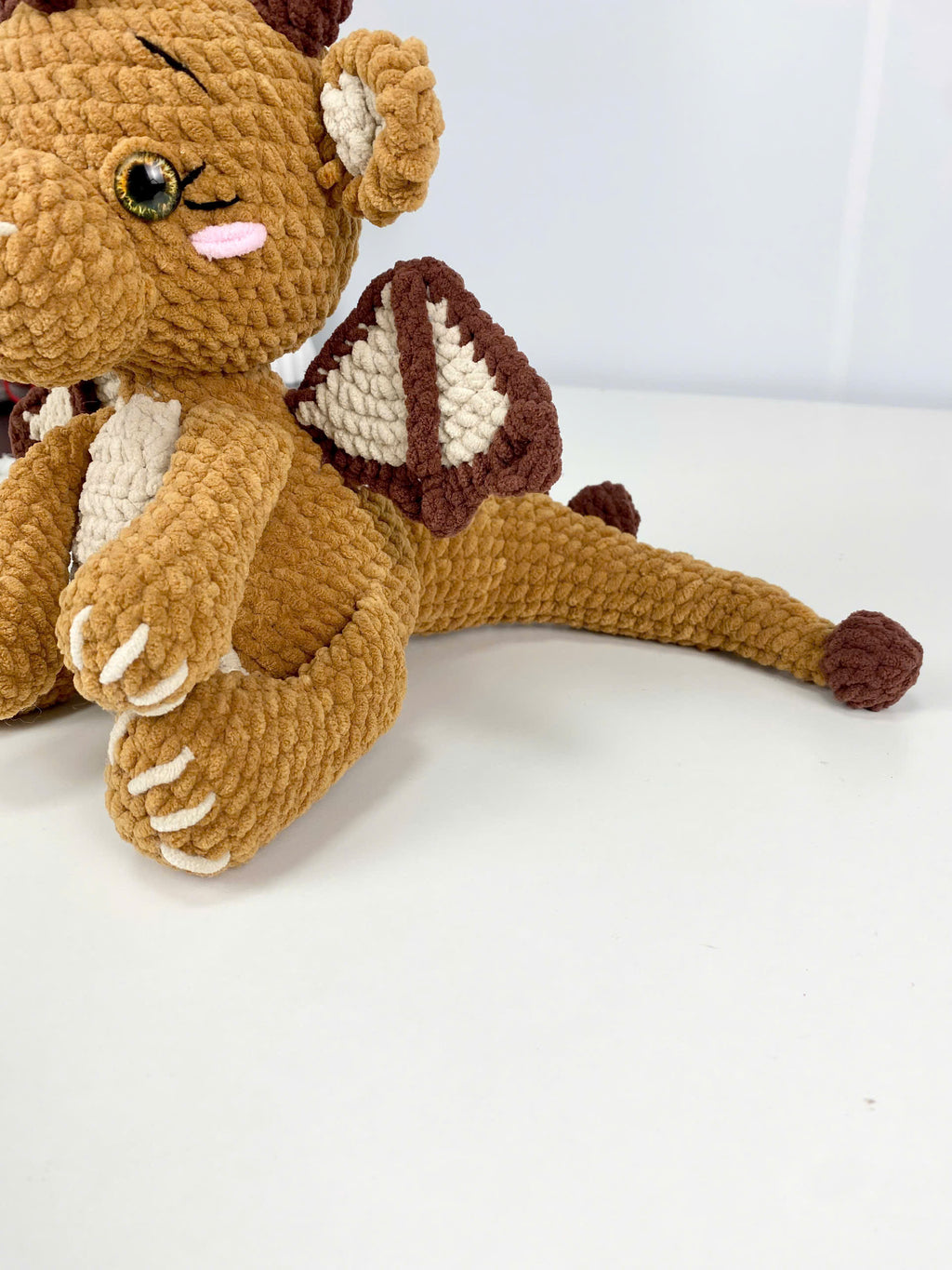 Amigurumi Dragon Crochet Pattern PDF: Easy Plush Toy Tutorial