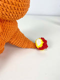 Charmander Crochet Pattern, Amigurumi Pokemon Plush Toy (PDF)