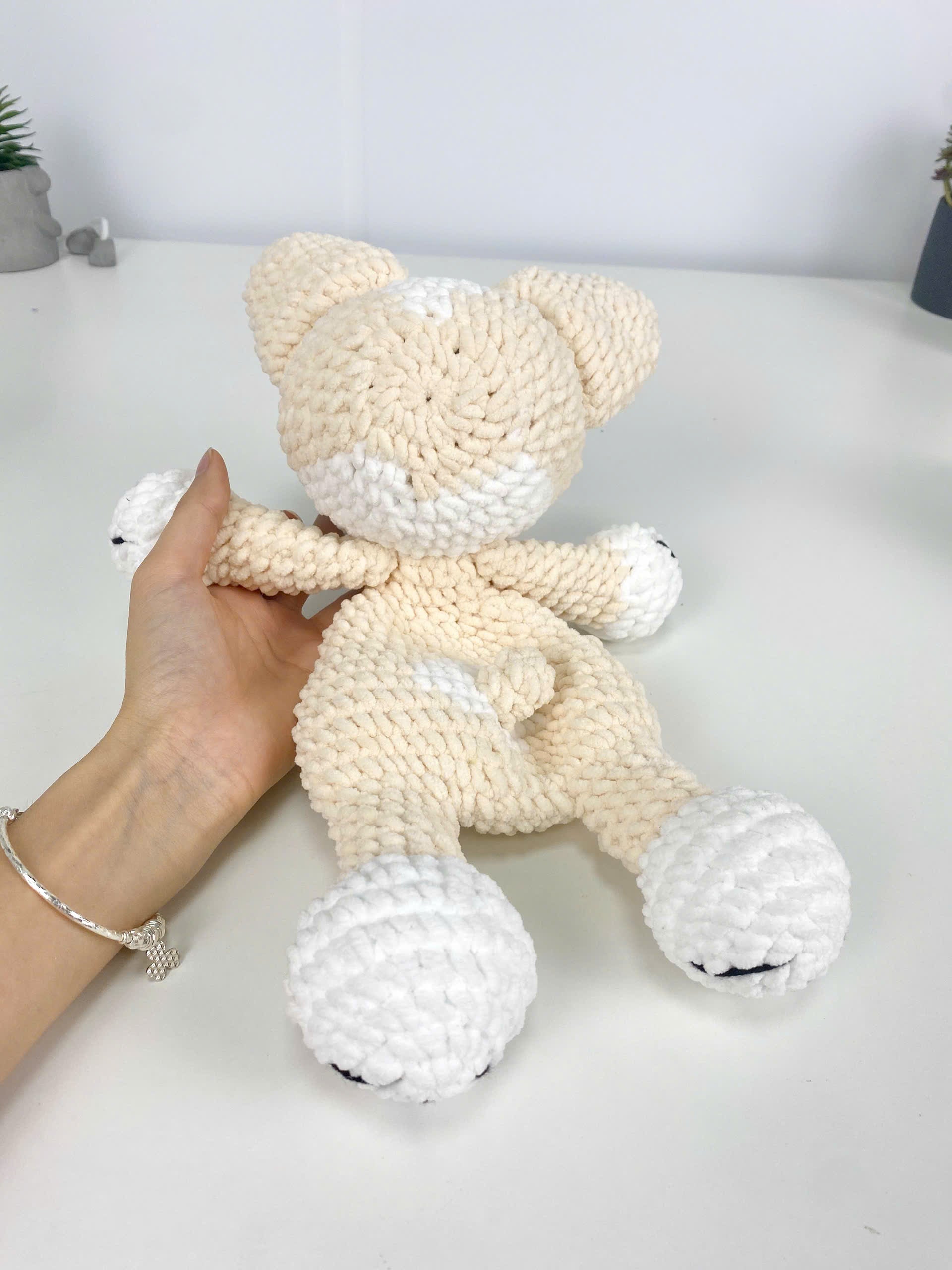 Corgi Snuggler Crochet Pattern: Amigurumi Puppy Plush Pillow (PDF Pattern)