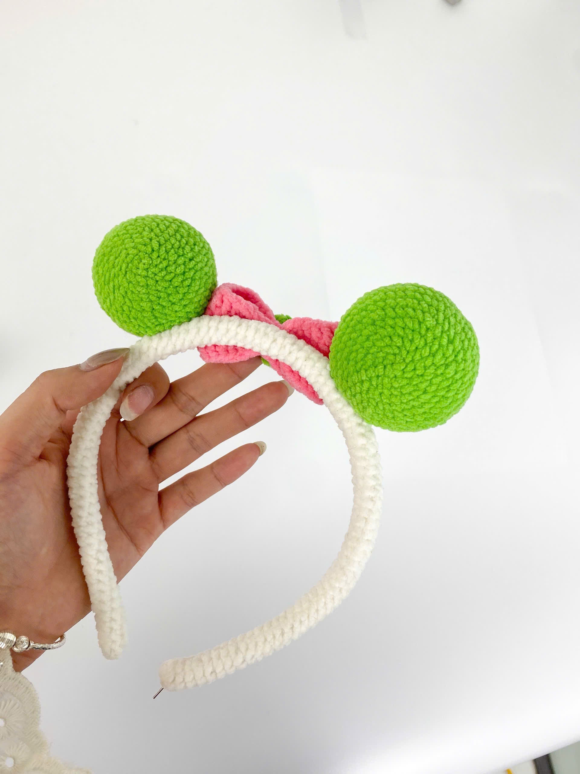 Crochet Watermelon Headband Pattern: Amigurumi Hair Accessory (PDF Pattern)