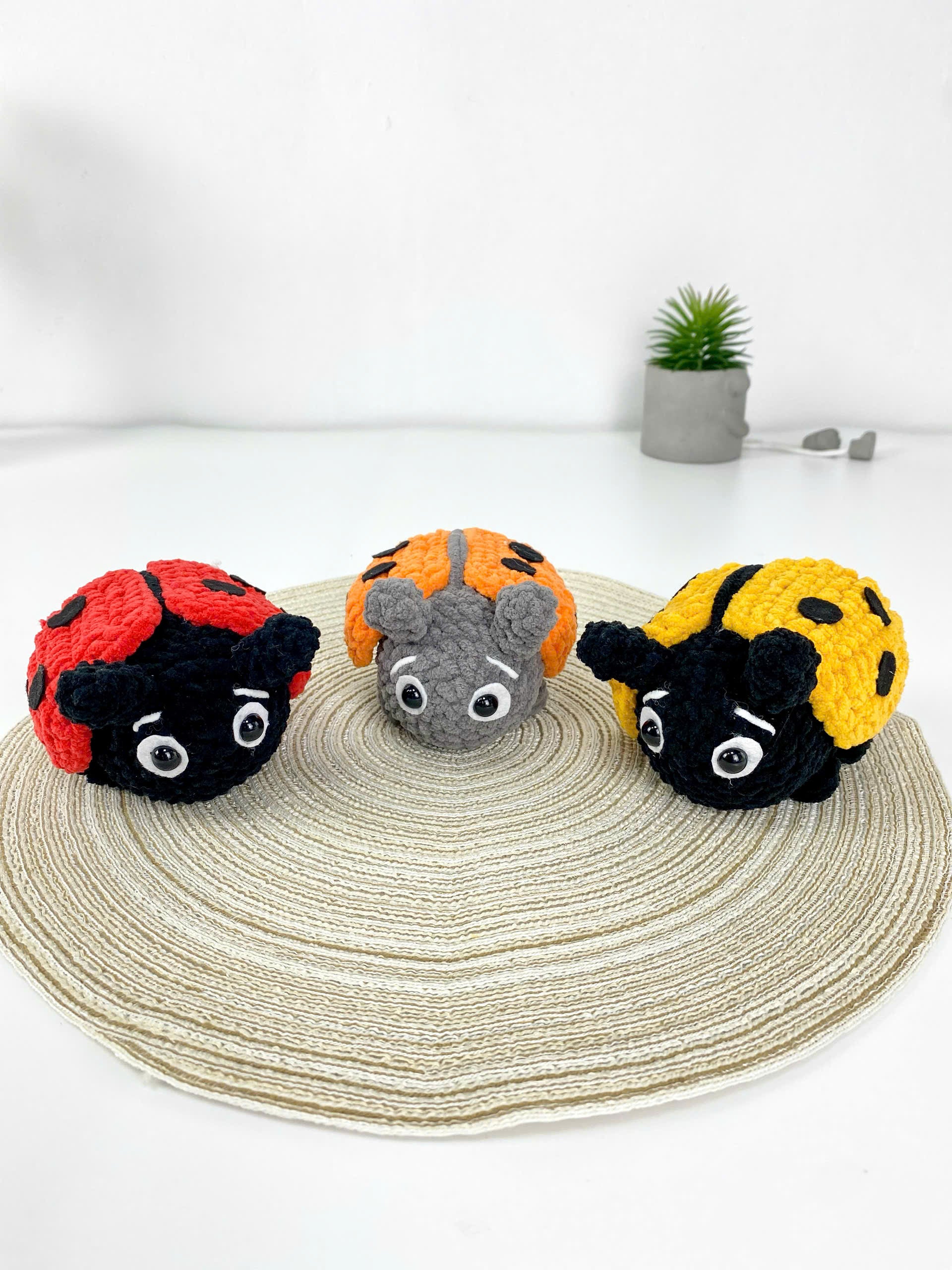 Ladybug Crochet Pattern: Amigurumi Plush Toy (PDF Pattern)
