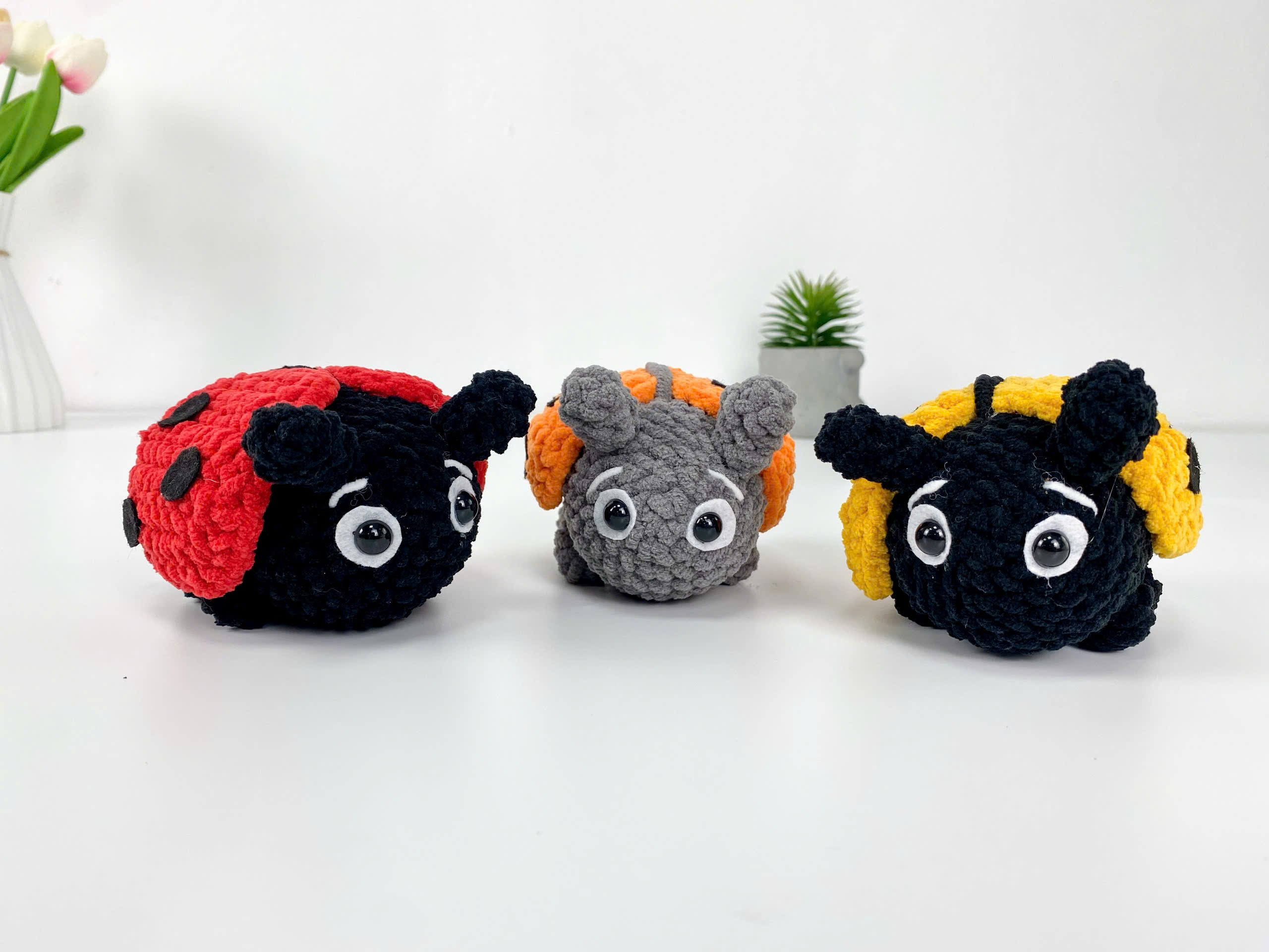 Ladybug Crochet Pattern: Amigurumi Plush Toy (PDF Pattern)