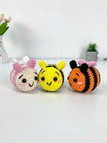 Bee Crochet Pattern PDF: Amigurumi Bumble Bee Plush Toy (Digital Download)