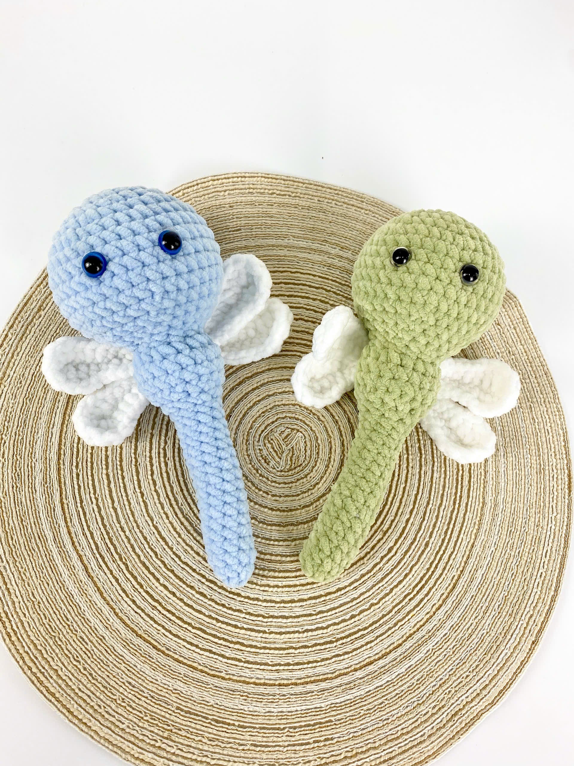Dragonfly Crochet Pattern PDF: Amigurumi Insect Toy Tutorial (Digital Download)