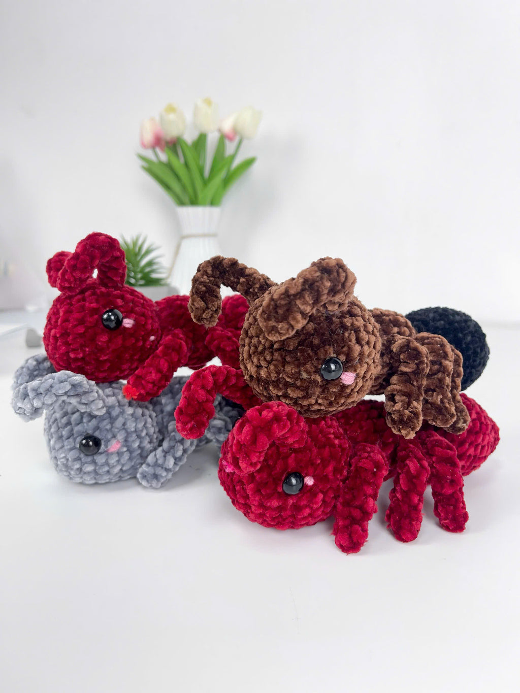 Amigurumi Ant Crochet Pattern PDF: Easy Beginner Insect Plush Toy (Digital Download)