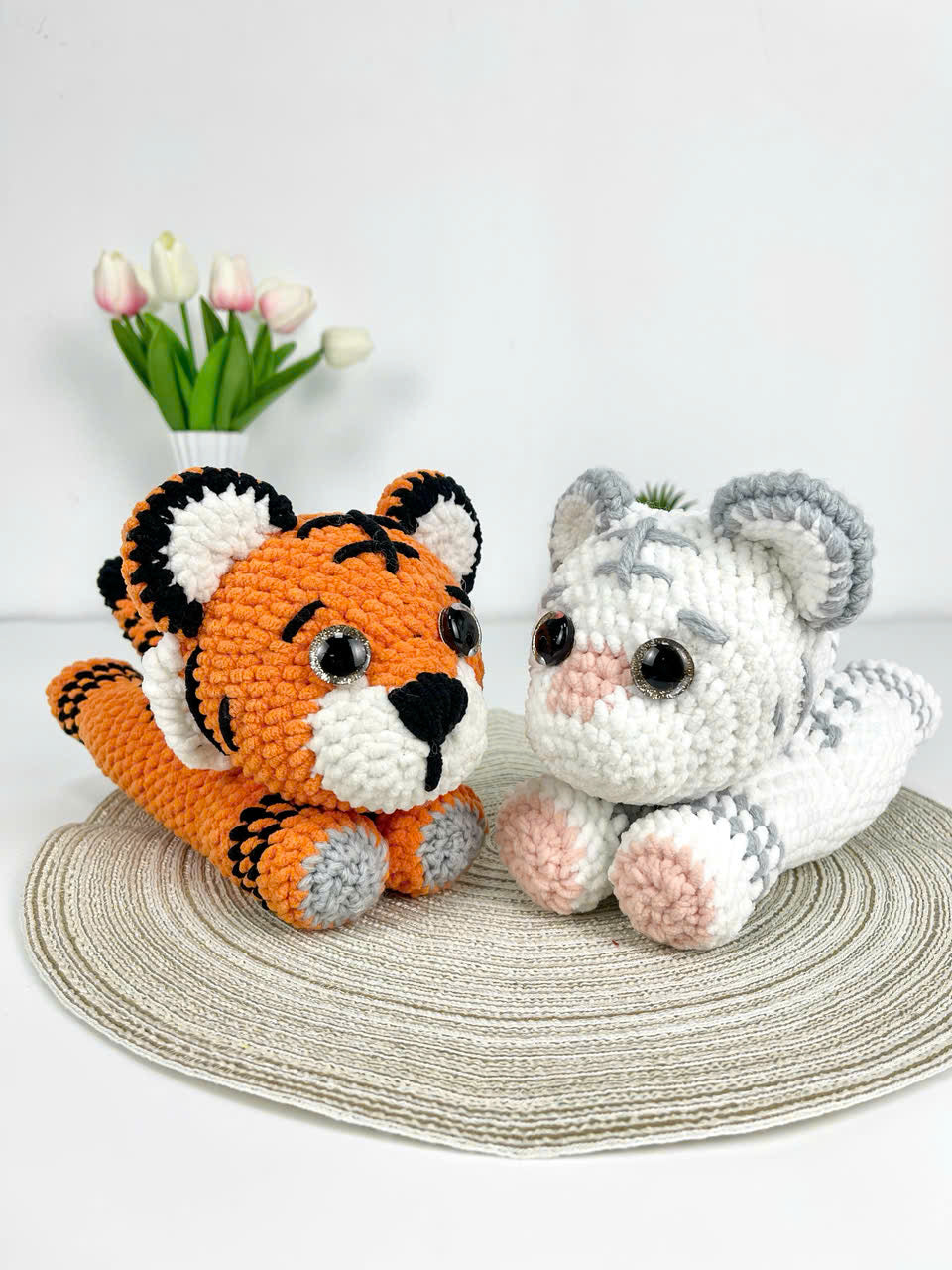 Tiger Amigurumi Crochet Pattern: Easy Plush Toy Tutorial (PDF Download)