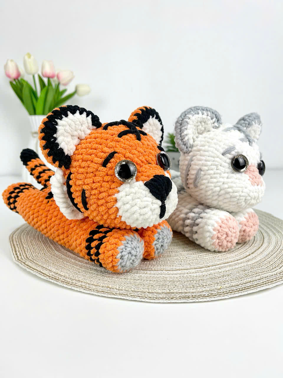 Tiger Amigurumi Crochet Pattern: Easy Plush Toy Tutorial (PDF Download)