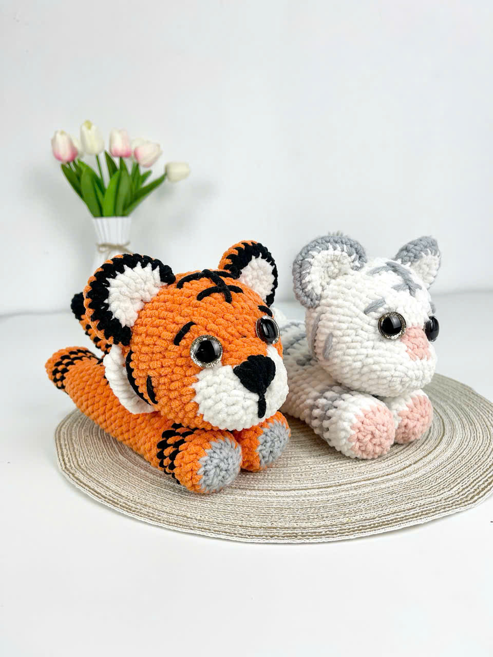 Tiger Amigurumi Crochet Pattern: Easy Plush Toy Tutorial (PDF Download)