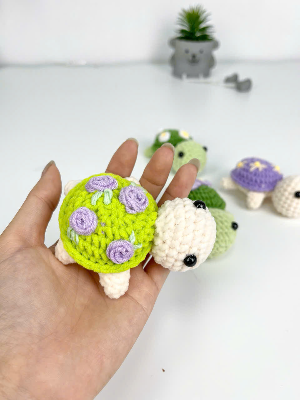 Turtle Crochet Pattern PDF: Amigurumi Plush Toy Tutorial