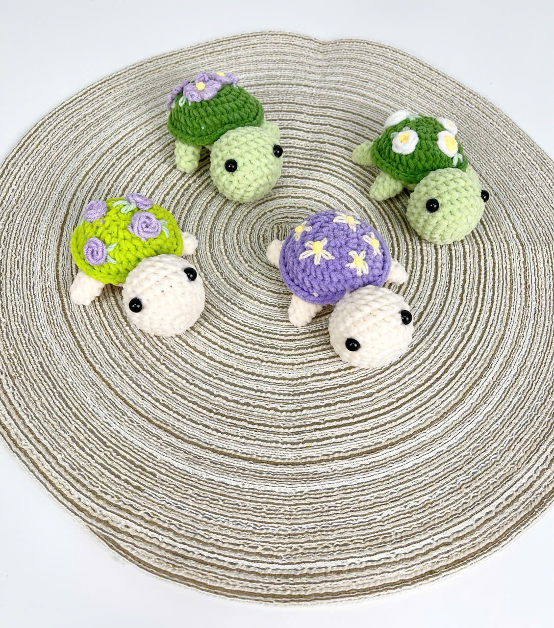 Turtle Crochet Pattern PDF: Amigurumi Plush Toy Tutorial