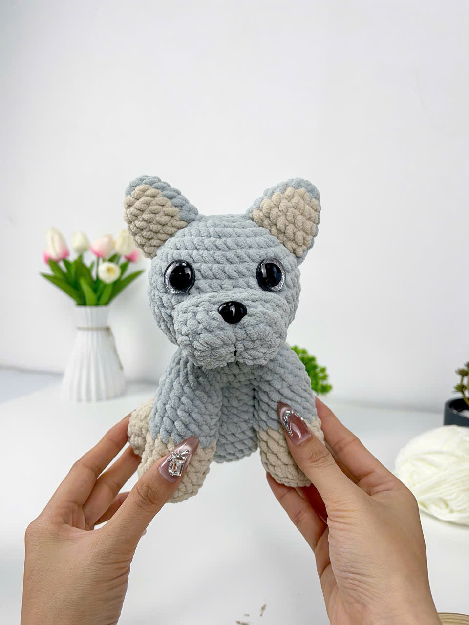 Amigurumi Dog Pattern PDF Bundle, Beagle Puppy, Husky Dog, Bulldog Dog, Beginner Crochet